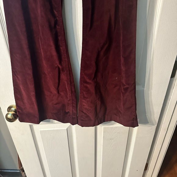 Free People Velvet flares - Picture 4 of 8